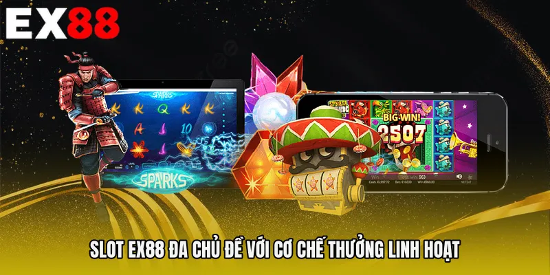 Slot EX88 đa chủ đề với cơ chế thưởng linh hoạt